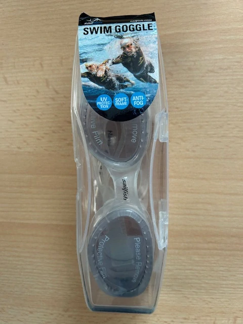 Swim google Storm šedá